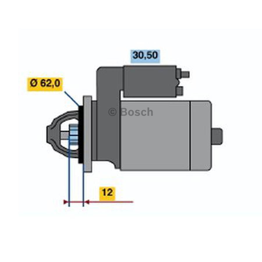 Củ đề bosch 0001106407